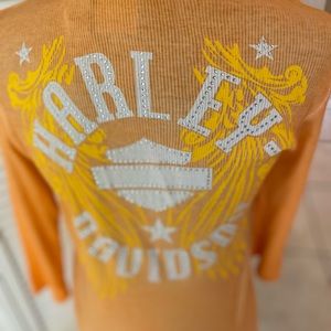 Harley Davidson rhinestones tshirt